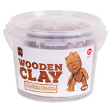 Wooden Clay - Medium Brown 500g - Modern Teaching Aids NZ