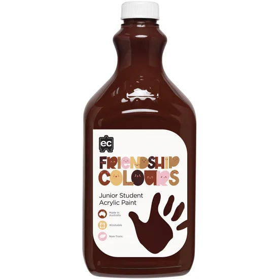 Friendship Colours Acrylic Paint 2 L - Espresso