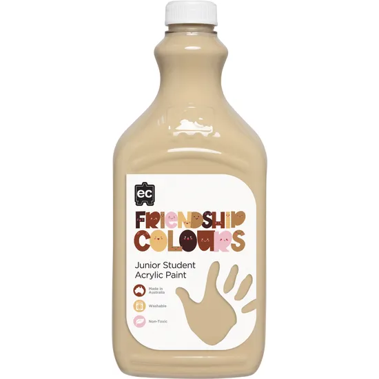 Friendship Colours Acrylic Paint 2 L - Set of 6