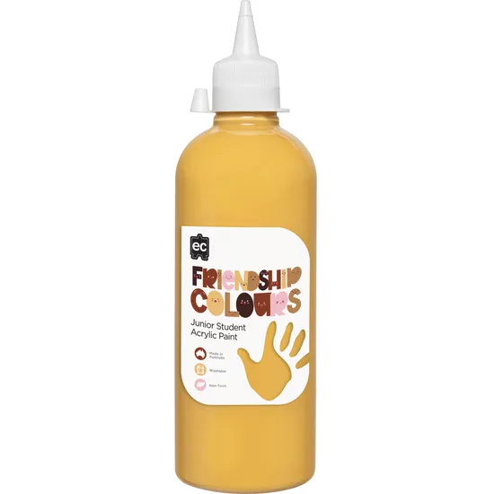 Friendship Colours Acrylic Paint 500 ml - Sand