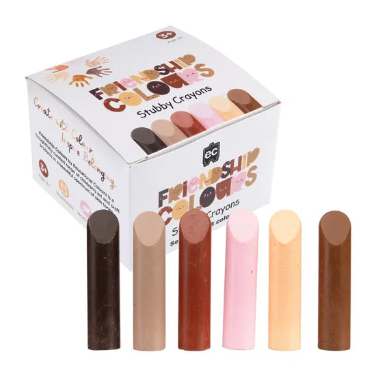 Friendship Colours Stubbies Crayons - Pack of 36