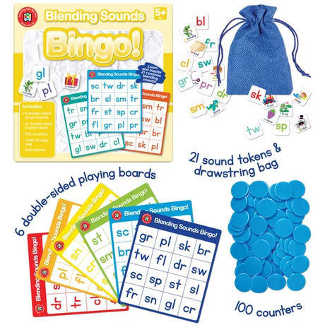 Blending Sounds Bingo - Modern Teaching Aids NZ