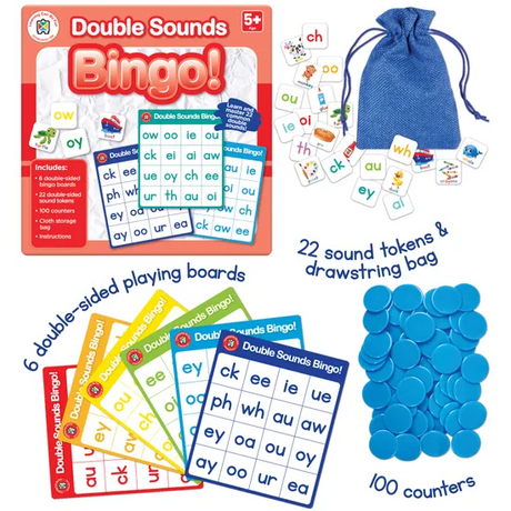 Double Sounds Bingo - Modern Teaching Aids NZ