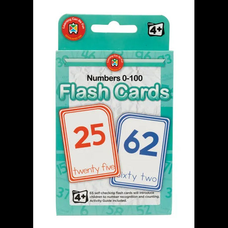 Numbers 0-100 Flash Cards - Modern Teaching Aids NZ