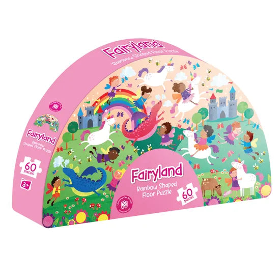 Fairyland: Rainbow Shaped Floor Puzzle - Modern Teaching Aids NZ