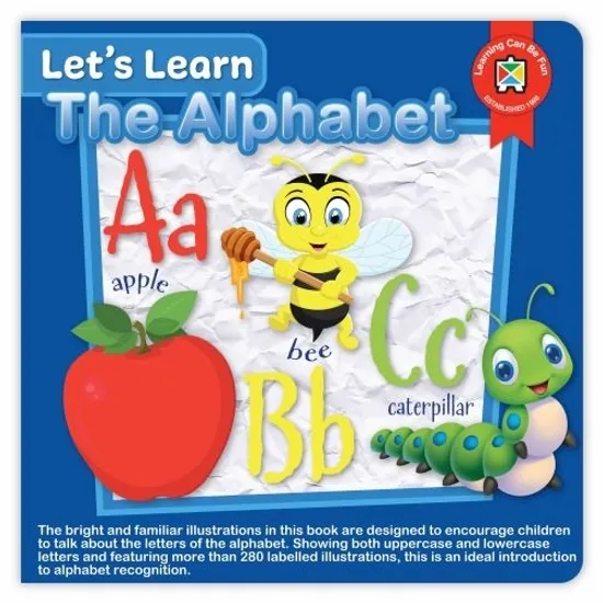 Let's Learn Alphabet Board Book - Modern Teaching Aids NZ