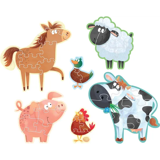 My First Puzzles: On the Farm - Modern Teaching Aids NZ