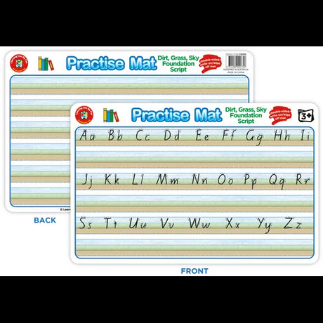 Practise Mat - Foundation - Dirt Grass Sky - Modern Teaching Aids NZ