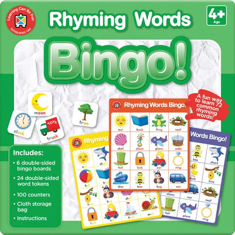 Rhyming Words Bingo - Modern Teaching Aids NZ