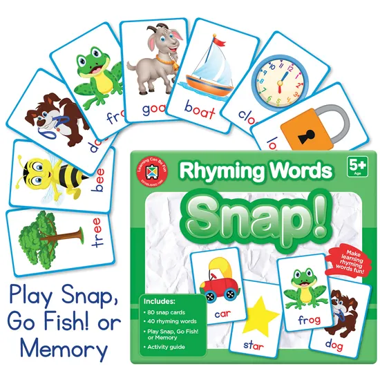 Rhyming Words Snap - Modern Teaching Aids NZ
