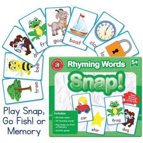 Rhyming Words Snap - Modern Teaching Aids NZ