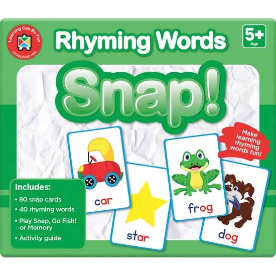 Rhyming Words Snap - Modern Teaching Aids NZ