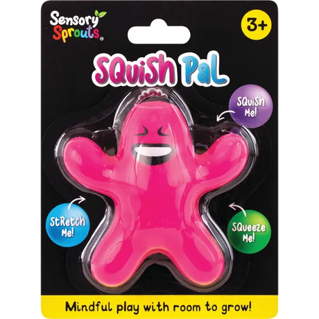 Sensory Sprouts Squish Pal - Pink