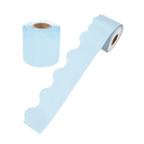 Growin Minds Sky Blue Rolled Scallop Border