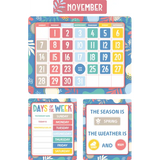 Growing Minds Calendar Bulletin Board Set