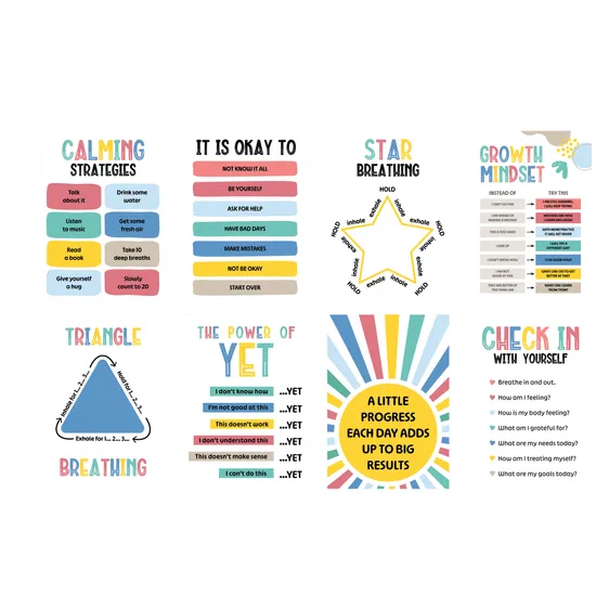 Growing Minds Calming Corner Poster Set