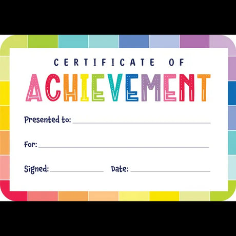 Giggle & Grow Achievement Certificates - Pack of 30 - Modern Teaching Aids NZ