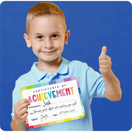 Giggle & Grow Achievement Certificates - Pack of 30 - Modern Teaching Aids NZ