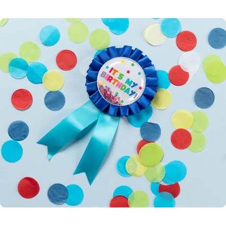 Giggle & Grow Blue Birthday Badge - Modern Teaching Aids NZ