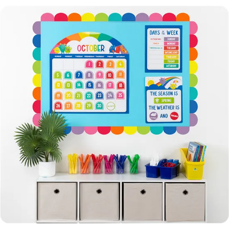 Giggle & Grow Calendar Bulletin Board Set - Modern Teaching Aids NZ
