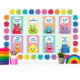 Giggle & Grow Character Traits Poster Set 8 - Modern Teaching Aids NZ