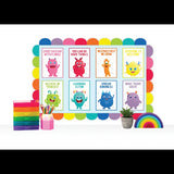 Giggle & Grow Motivational Poster Set of 8 - Modern Teaching Aids NZ