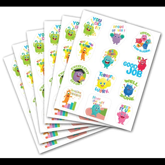 Giggle & Grow Motivational Stickers (Pk72) - Modern Teaching Aids NZ