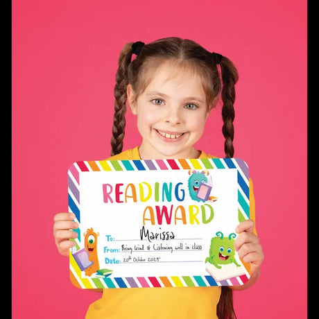 Giggle & Grow Reading Award Certificates - Pack of 30 - Modern Teaching Aids NZ