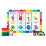 Giggle & Grow Rainbow Scalloped Border - Pack of 12 - Modern Teaching Aids NZ