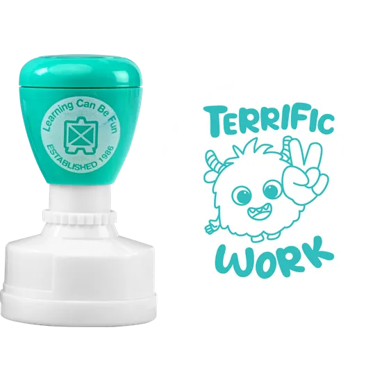 Giggle & Grow Terrific Work Merit Stamp - Modern Teaching Aids NZ