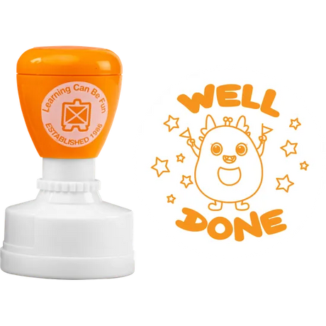 Giggle & Grow Well Done Merit Stamp - Modern Teaching Aids NZ