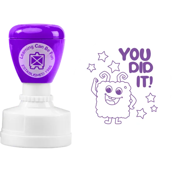 Giggle & Grow You Did It Merit Stamp - Modern Teaching Aids NZ