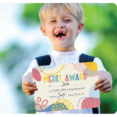 Growing Minds Merit Award Certificates - Pack of 30