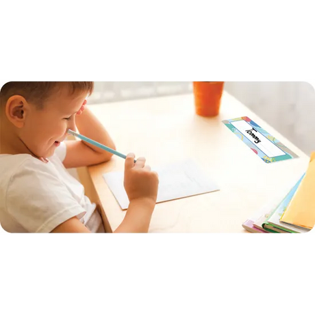 Growing Minds Adhesive Name Plates - Pack of 30