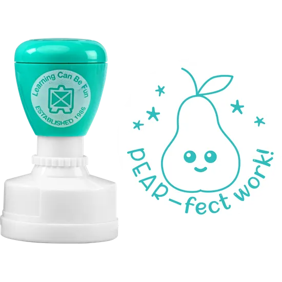 Pear-fect Work Merit Stamp - Modern Teaching Aids NZ