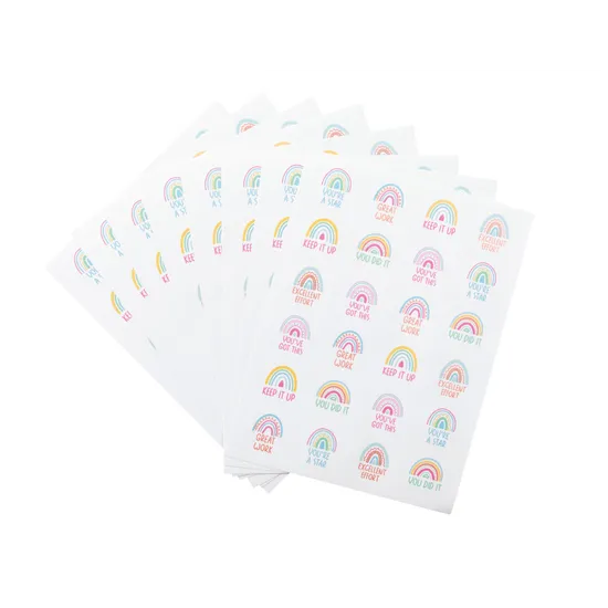 Rainbow Rewards Merit Sticker Book