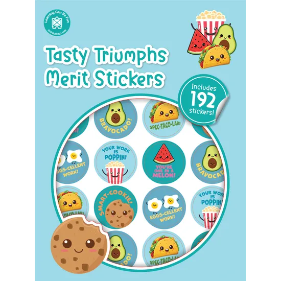 Tasty Triumphs Merit Sticker Book
