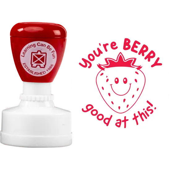You're Berry Good At This Merit Stamp - Modern Teaching Aids NZ