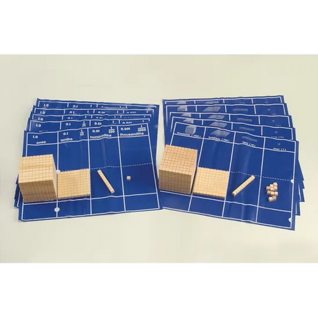 Teachables Place Value Combo Mat - Base Ten