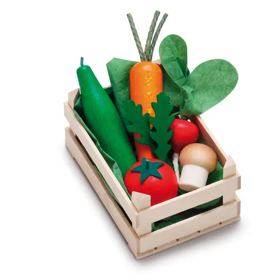 Crate of Assorted Vegetables 8 Pieces