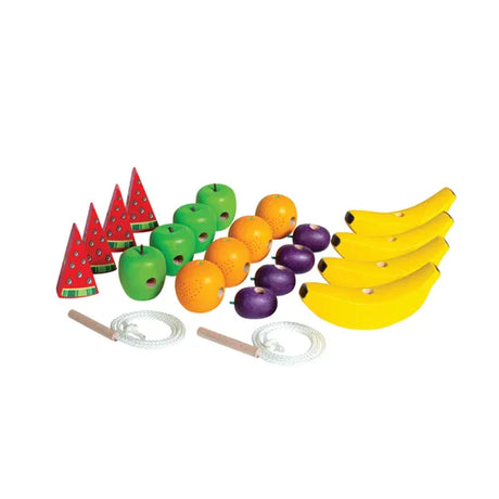 Large Sorting Threading Fruit 23 Pieces - Modern Teaching Aids NZ