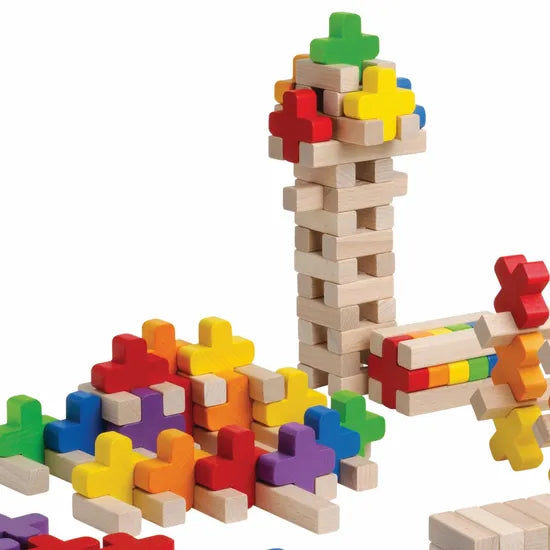 Log Building Toy - 150 pieces - Modern Teaching Aids NZ