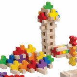 Log Building Toy - 150 pieces - Modern Teaching Aids NZ