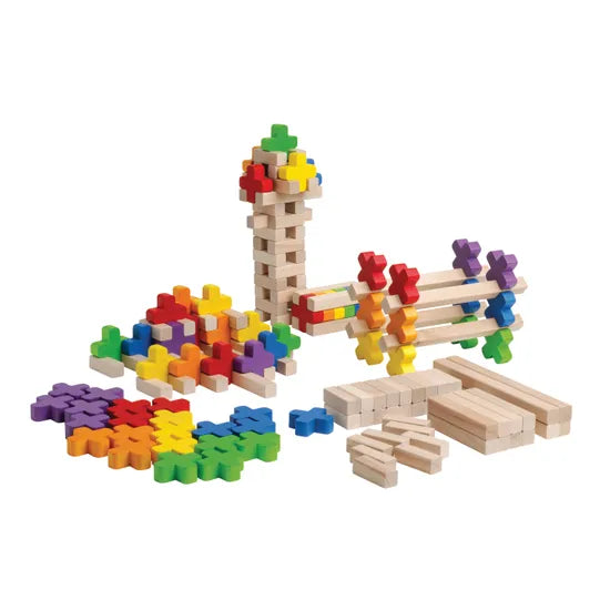 Log Building Toy - 150 pieces - Modern Teaching Aids NZ