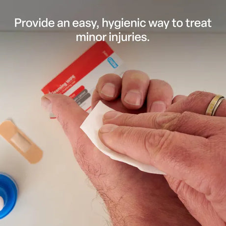 Wound Cleansing Wipe Non-sting Sachet - Modern Teaching Aids NZ