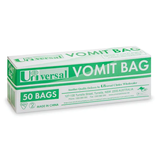 Vomit Bags - Pack of 50 - Modern Teaching Aids NZ