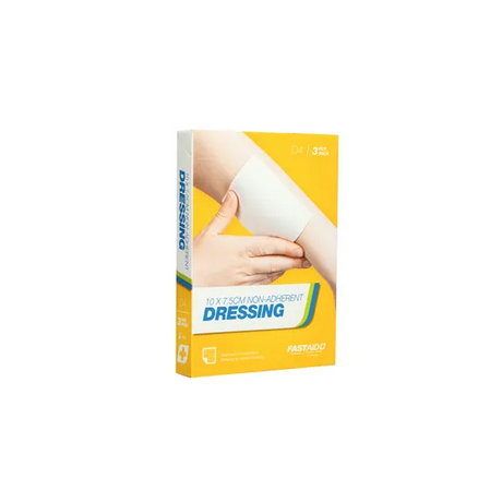 Non-Adherent Dressing 10 x 7.5cm 3pk - Modern Teaching Aids NZ