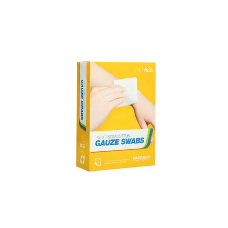 Gauze Swabs 7.5 x 7.5cm (5 x 3pk) 15pk - Modern Teaching Aids NZ