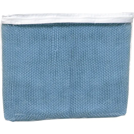 Blanket Cellular 100% Cotton Single Bed Blue - Modern Teaching Aids NZ