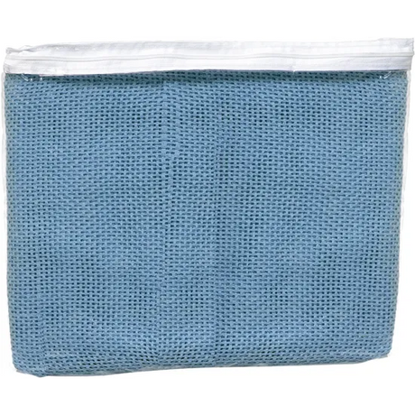 Blanket Cellular 100% Cotton Single Bed Blue - Modern Teaching Aids NZ
